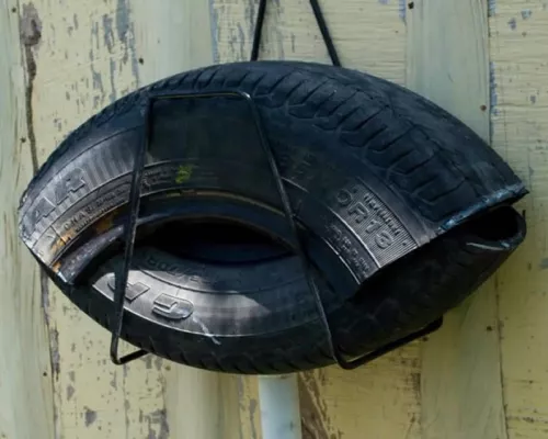 Neumáticos reciclados un arma contra el virus del zika