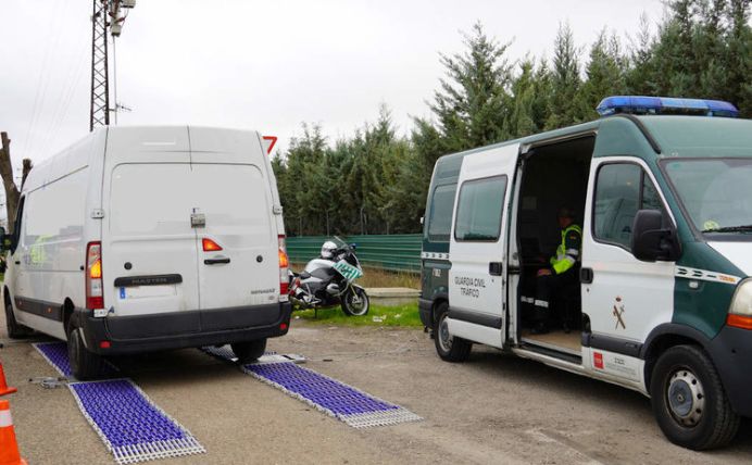 campaña de control de furgonetas