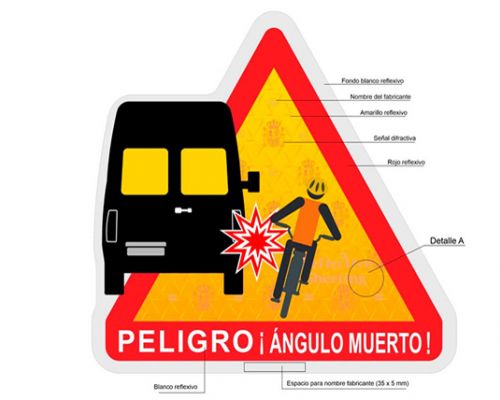 ángulos muertos en los espejos retrovisores