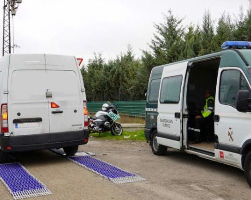 campaña de control de furgonetas