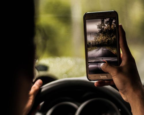 distracciones detectadas por las cámaras de Tráfico