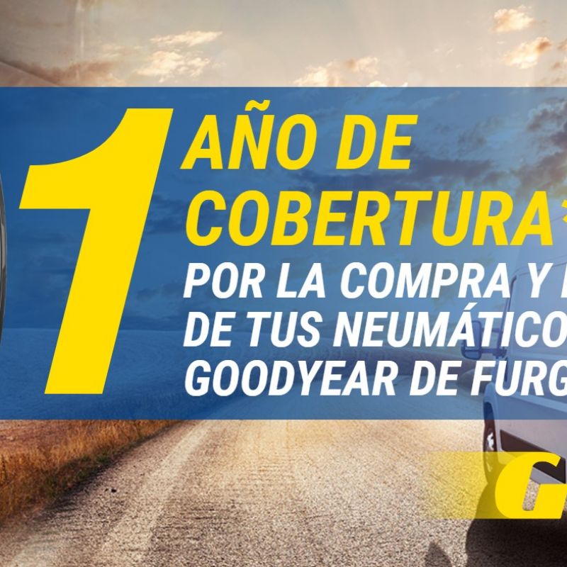 Tus neumáticos cubiertos durante un año
